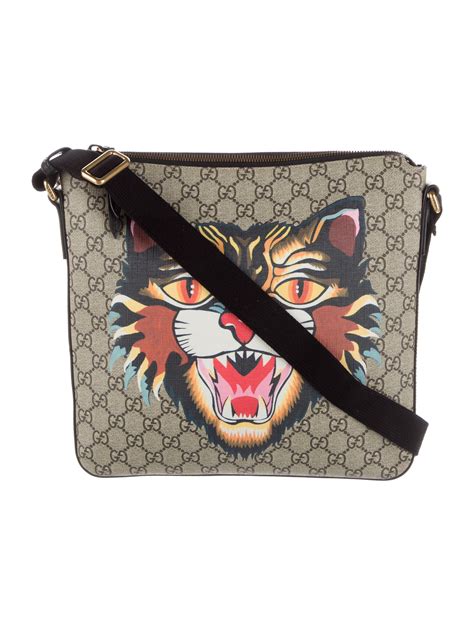 gucci cat messenger bag.